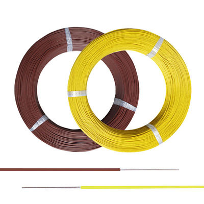 Kalite  FEP 24 Gauge Solid Core Wire Silver Plated High Voltage Fabrika