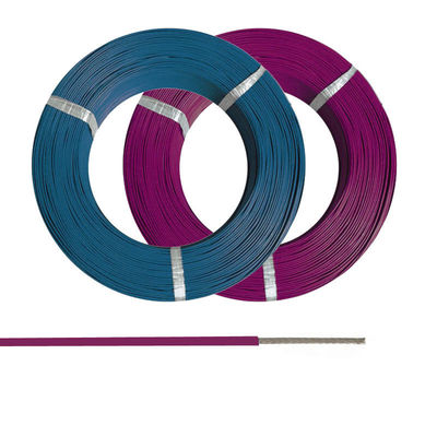 Yüksek sıcaklıklı Gümüşlü Bakır PFA yalıtımlı tel, birden fazla AWG Boyutu AC600V ve 1-5 çekirdek seçenekleri ile