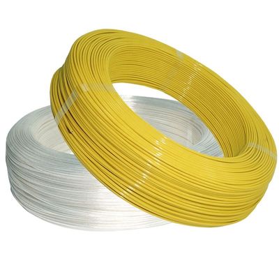 12 ölçümlü Gümüş kaplama PFA yalıtım tel, 36awg ~ 3 / 0awg aralığı ve 10 temel renk