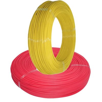 12 ölçümlü Gümüş kaplama PFA yalıtım tel, 36awg ~ 3 / 0awg aralığı ve 10 temel renk