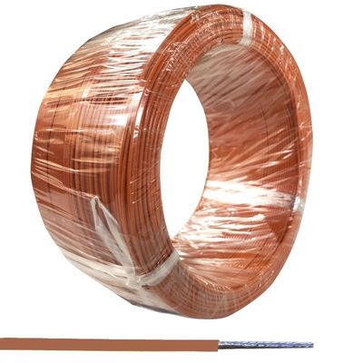 12 ölçümlü Gümüş kaplama PFA yalıtım tel, 36awg ~ 3 / 0awg aralığı ve 10 temel renk