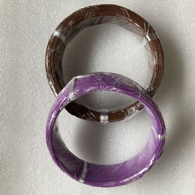 Isıya Dayanıklı 600V Anma Gerilimli Gümüş Kaplamalı Örgülü İletkenli PFA Yalıtımlı Kablo 16 18 26 Ölçü