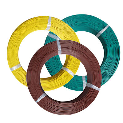 Yüksek Sıcaklık Uygulamaları için AC600V Anma Gerilimli ve 1-5 Damar Seçenekli 0.35mm2 PFA İzoleli Kablo