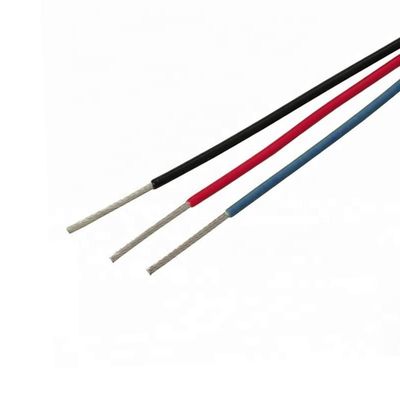 19 ipliklik Gümüş kaplama bakır PFA ısıtma telleri AC600V nominal voltaj ve birden fazla AWG boyutu ile