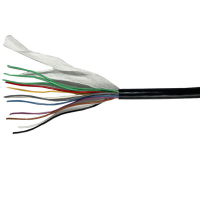 11 çekirdek konserve kaplama bakır Tefzel yalıtımlı TPU ceket kablosu 600V