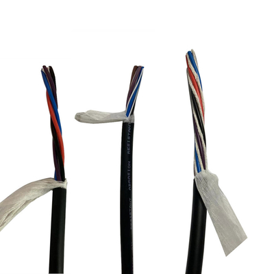 105C PVC Robotik Kablo Örgülü Bakır Tel Süper Esnek 300V