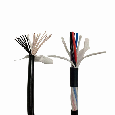 24 Awg PUR Kablolar PUR 4 Çekirdekli Elektrik Kablosu Isıya Dayanıklı PVC İzolasyon