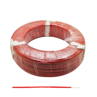 Yüksek Sıcaklık PFA high temperature Bağlama Teli 22 Ölçer Örgülü Tel